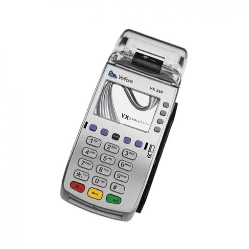 POS-терминал Verifone VX520 DIAL/Ethernet/GPRS/CTLS (DEGC) Стационарный (Б/У)